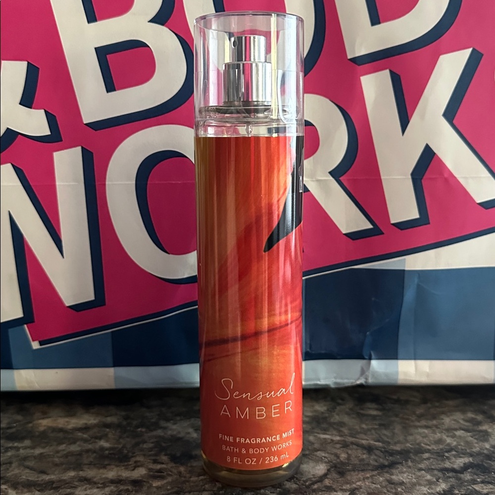 Bath & Body Works Sensual Amber 80% full